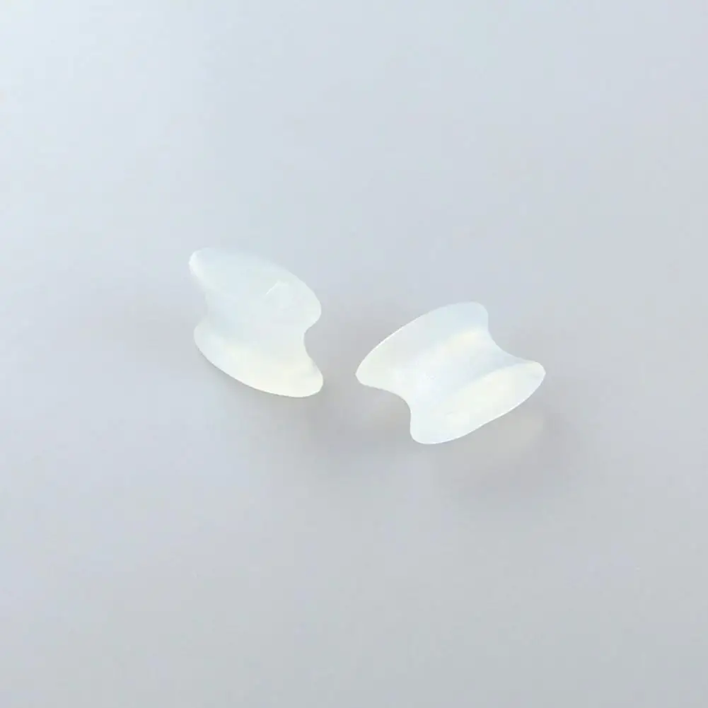 

1 Pair Silicone Toe Separators Spacer Thumb Hallux Valgus Bunion Corrector Toe Separators Spacer Straightener