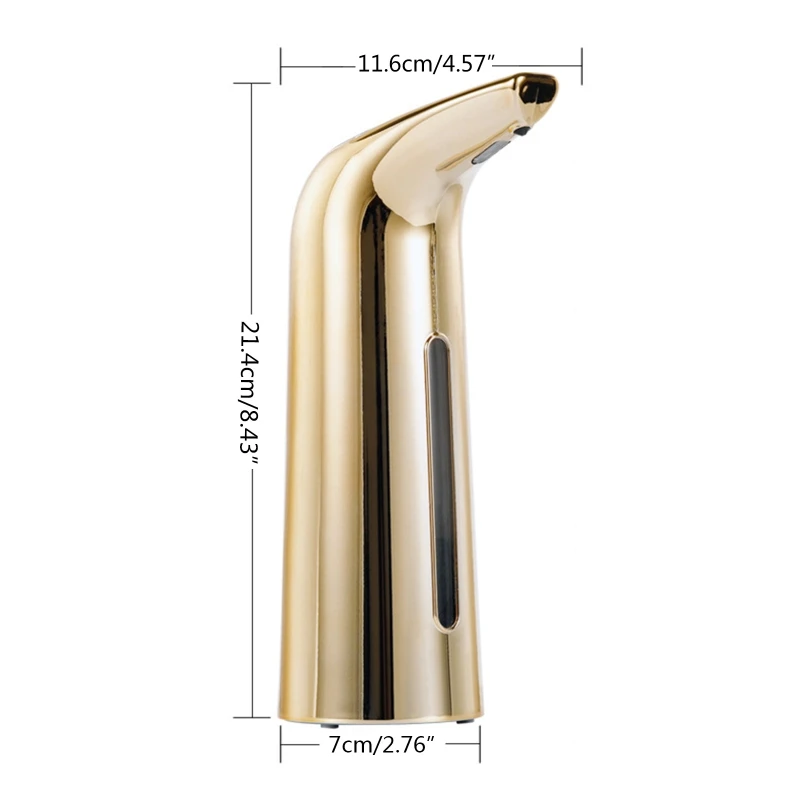 

2021 New 400ML Automatic Soap Dispenser Infrared Touchless Liquid Smart Sensor Hands Free Sanitizer Induction Shampoo