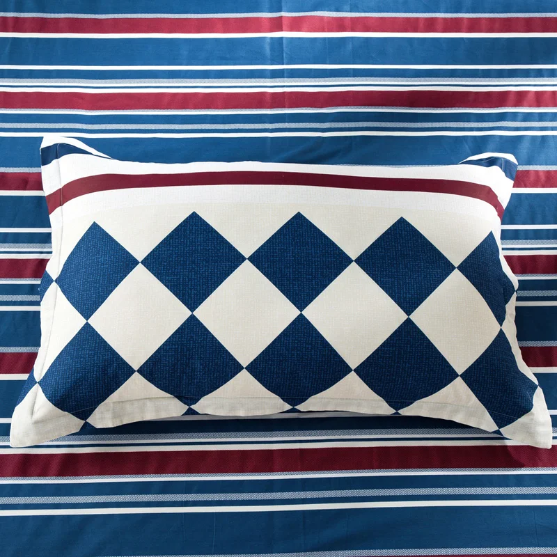 

Four-Piece Bed Sheet, Duvet Cover, Pillowcase, 100% Cotton, Comfortable At Home, Bedding, Stylish And Simple