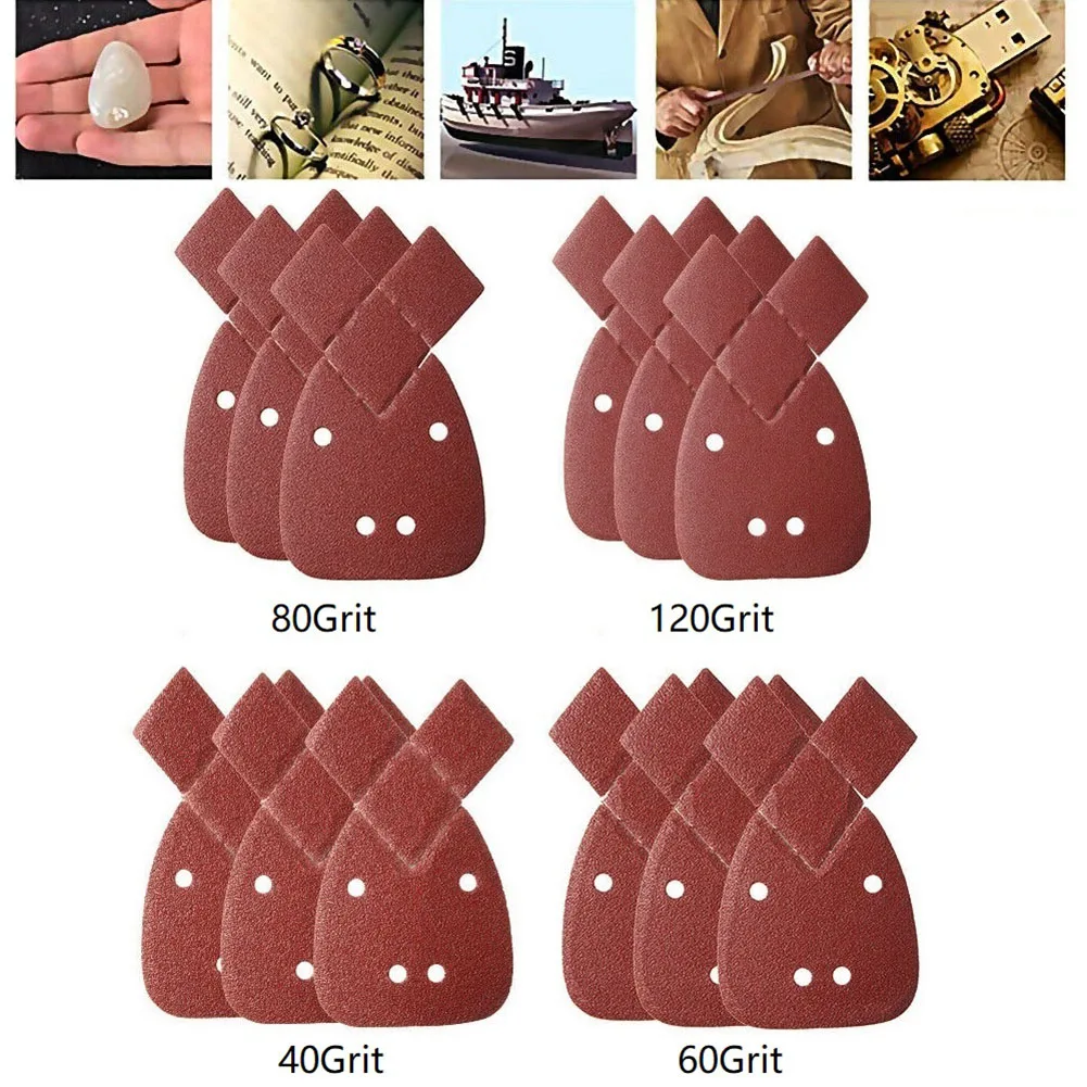 10/40 шт. Мышь деталь шлифовальные станки шлифование наждачной бумагой бумажные