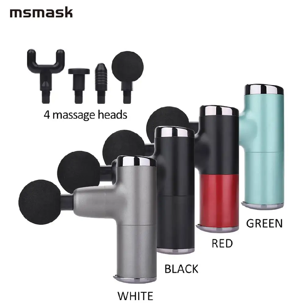 

Электрический массажный пистолет для фитнеса, массажер для глубоких мышц, устройство для облегчения боли в мышцах, расслабления мышц, рассл...