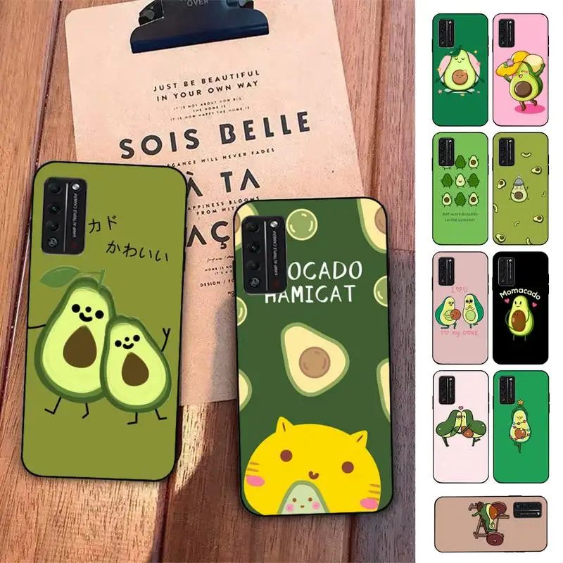 

FHNBLJ Cute Avocado Phone Case for Huawei Honor 10 i 8X C 5A 20 9 10 30 lite pro Voew 10 20 V30