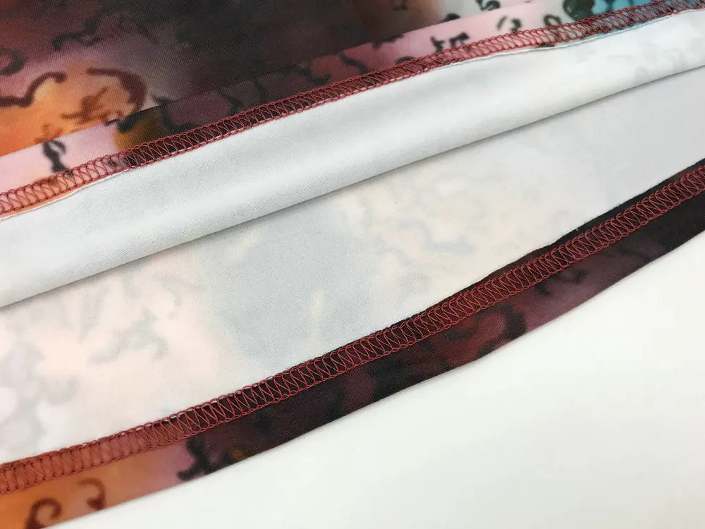 

IZALEWIS Women Top O-neck Casual Fashion Printed Top Woman Tshirts Vintage Long Sleeve Women Clothes Streetwear Dropshipping