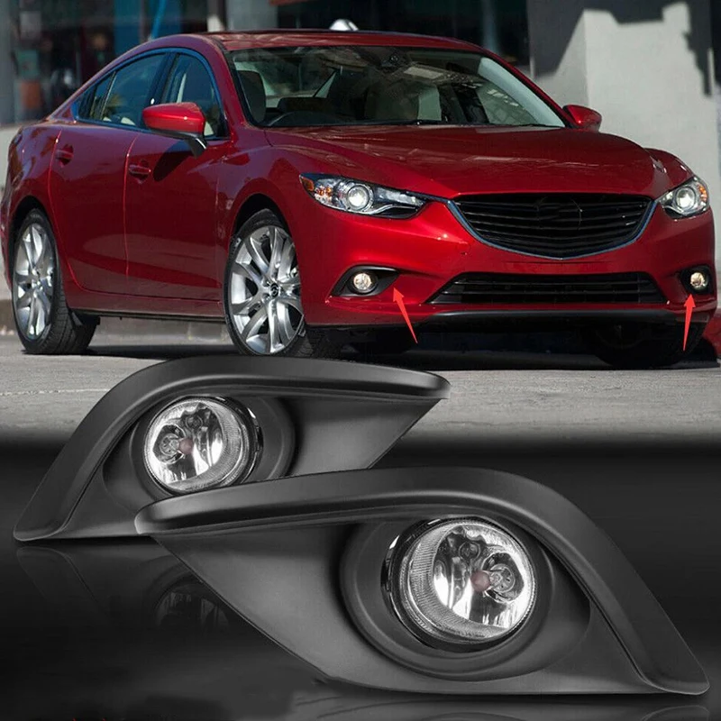 Правый пассажирский боковой противотуманный фонасветильник для Mazda 3 2014 2016 годов