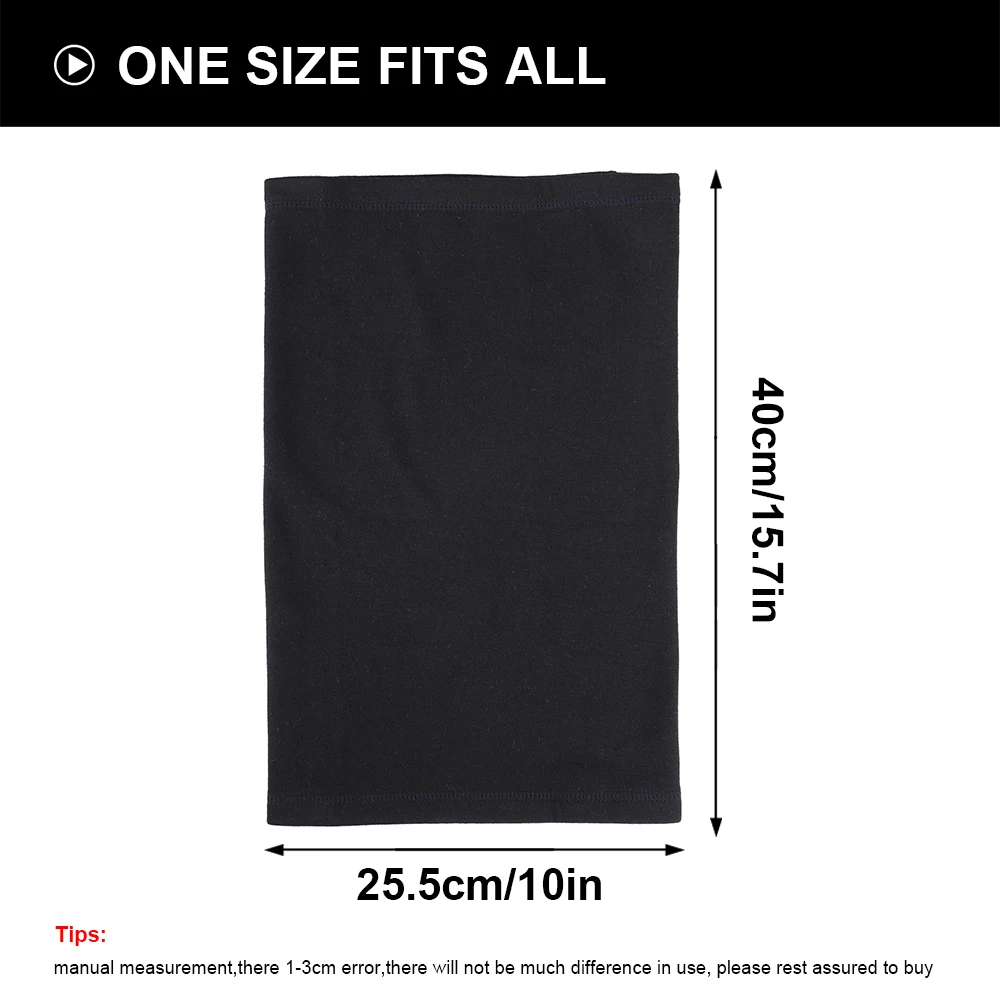 шарф труба шея теплее Зимний цветной платок тепловой Манишка флисовая