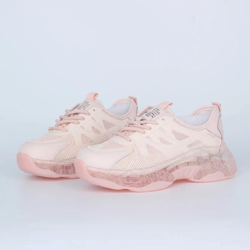 Женские массивные кроссовки Вулканизированная подошва повседневная обувь для