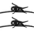 1 комплект черных переплетных деталей для сноуборда, 2 трещоточных пряжки и 2 переплетных ремня для сноуборда, ремешок на носок для системы с язычком