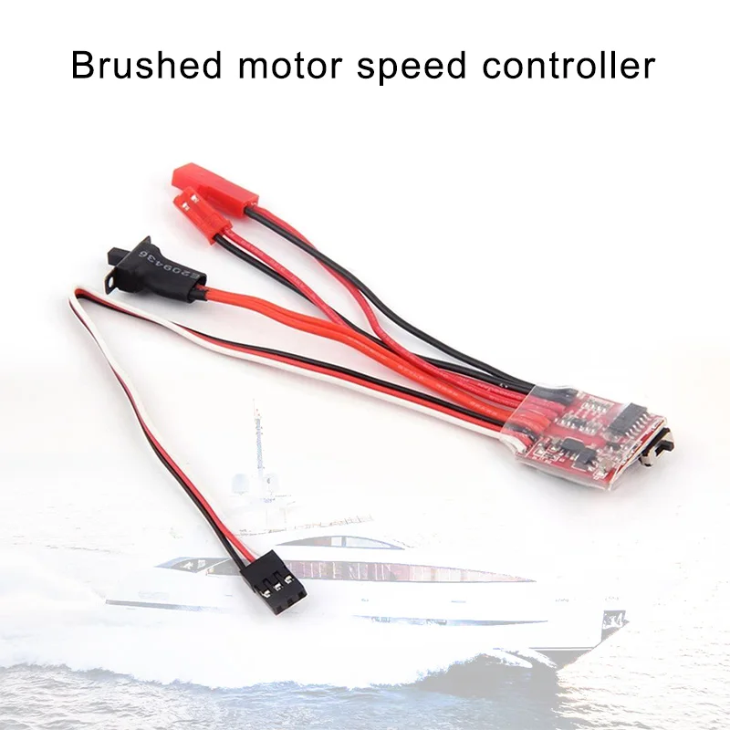 1 шт. 20A RC ESC щетка мотор регулятор скорости тормоз для автомобиля Лодка управления