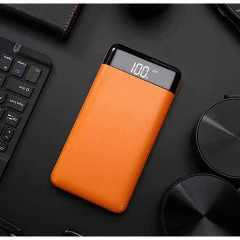 Внешний аккумулятор 20000 мАч ЖК дисплей быстрая зарядка двойной USB для iPhone X 8 7 6 5