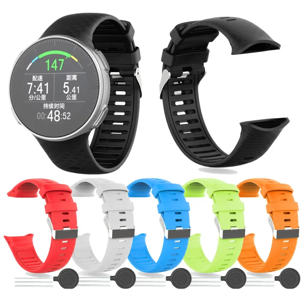 Для Polar Vantage V силиконовые смарт часы ремешок Браслет замена запасные части