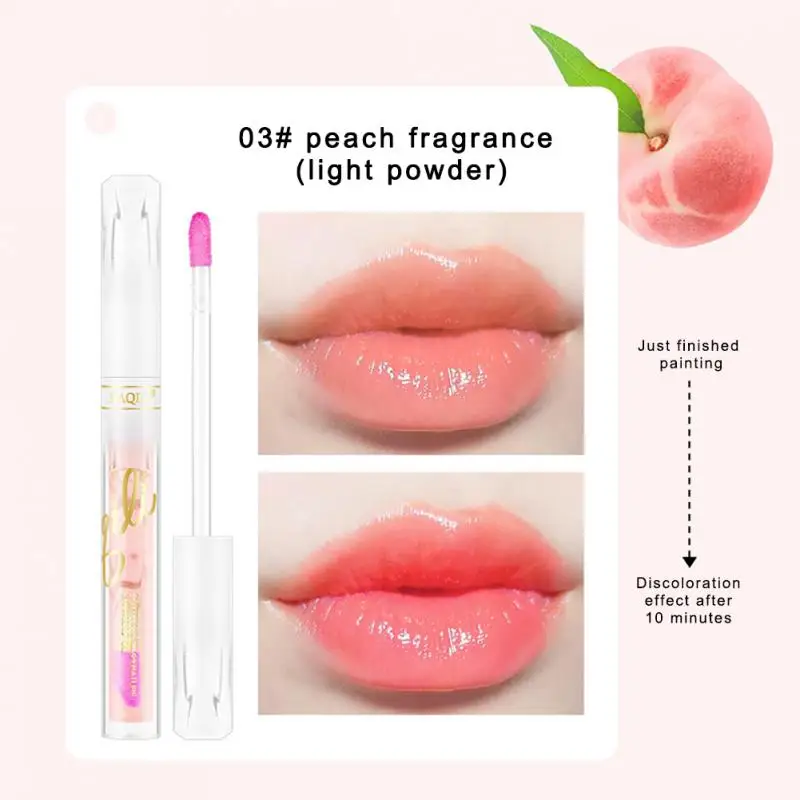 

Увлажняющий блеск для губ с увеличением, прозрачный блеск, блестящая питательная стойкая жидкая губная помада с увеличением объема губ, Мак...