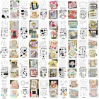 Микс цветов Бабочка Листья баннер торт буквы слова животные металлические Вырубные штампы соответствующие прозрачные силиконовые штампы Декор открытки Горячие