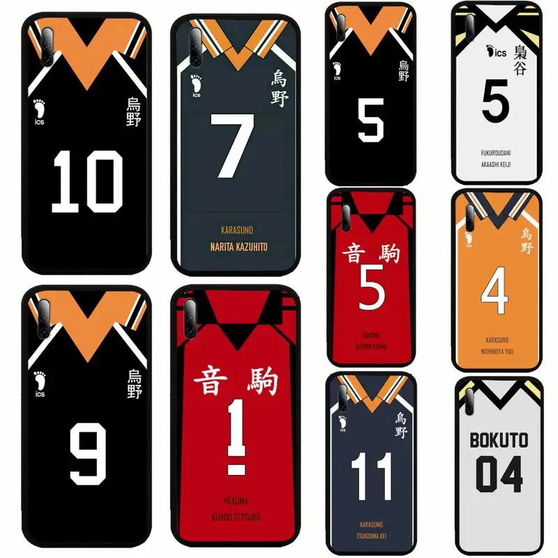 

Haikyuu!! Karasuno Jersey Shoyo Hinata Phone Case For Samsung S8 S9 S10 E S20 S21 S30 5G Edge plus lite Cover Fundas Coque