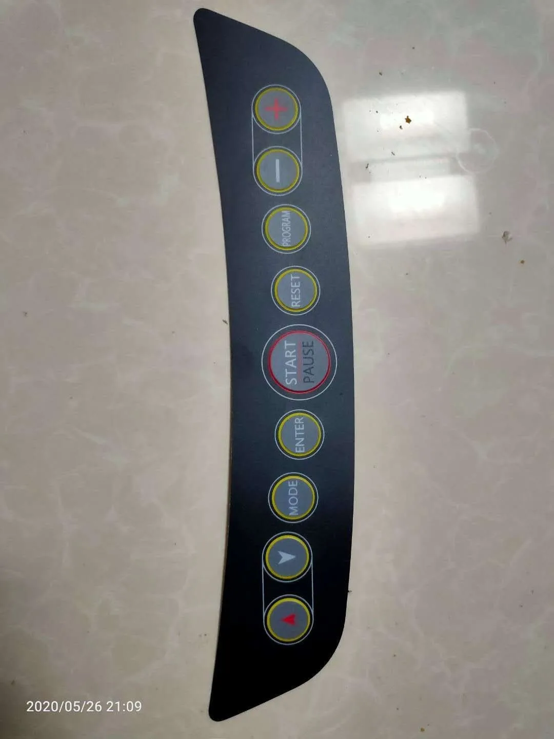 

Ol maibaohe treadmill accessories film key S900 button film switch sticker baodelong