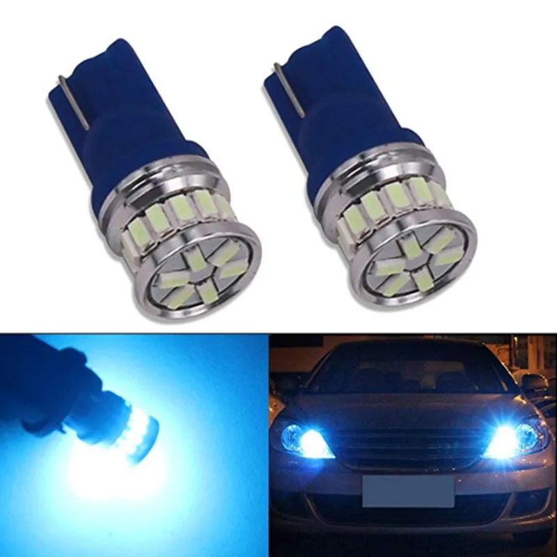 1 шт. w5w led T10 Светодиодные лампы Canbus 18SMD 3014 для автомобильных парковочных позиций
