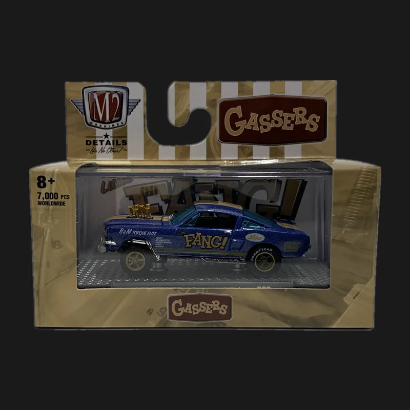 

M2 machines 1:64 1966 Shelby GT350 Gasser Collection Metal Die-cast Simulation Model Cars Toys