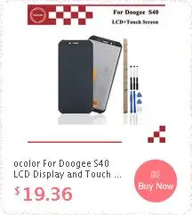 Ocolor Для Doogee S40 громкий динамик в сборе запасные части для Doogee S40 USB плата для зарядки Замена аксессуары для мобильных телефонов