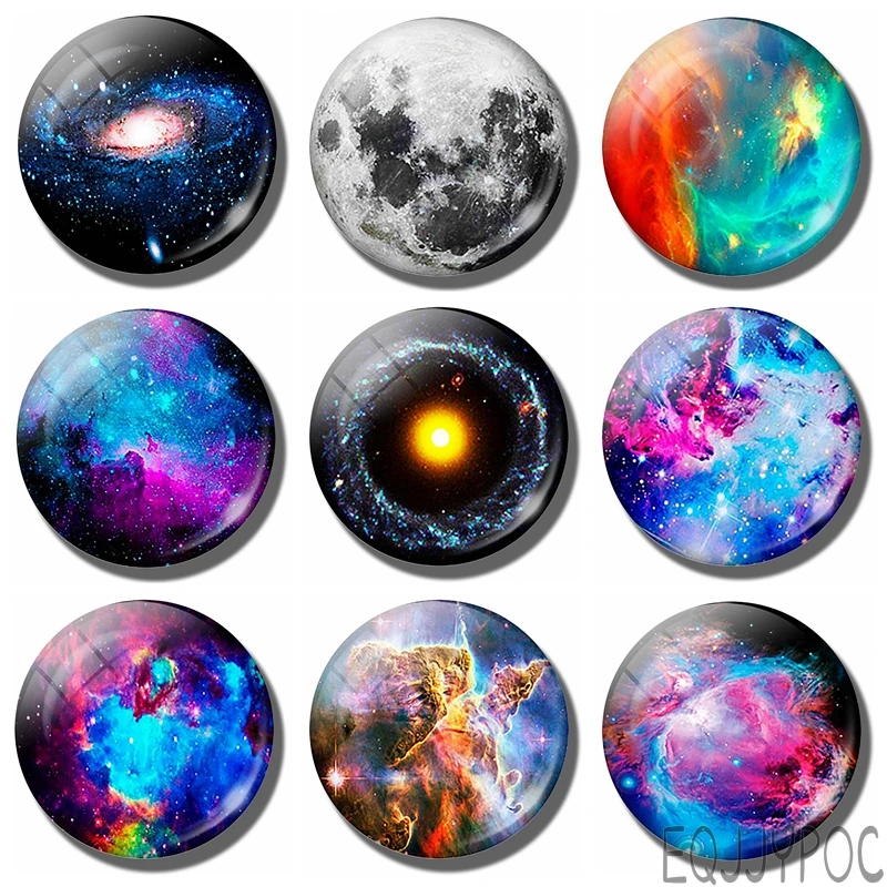 Магнит на холодильник с изображением орла и туманности 30 мм|fridge magnet|magnetic refrigeratorhome