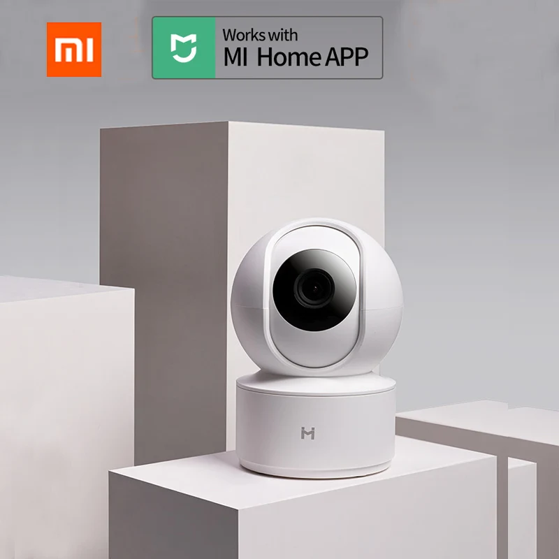 Умная IP камера Xiaomi 1080P HD беспроводная видеонаблюдения с углом обзора 360 градусов Wi