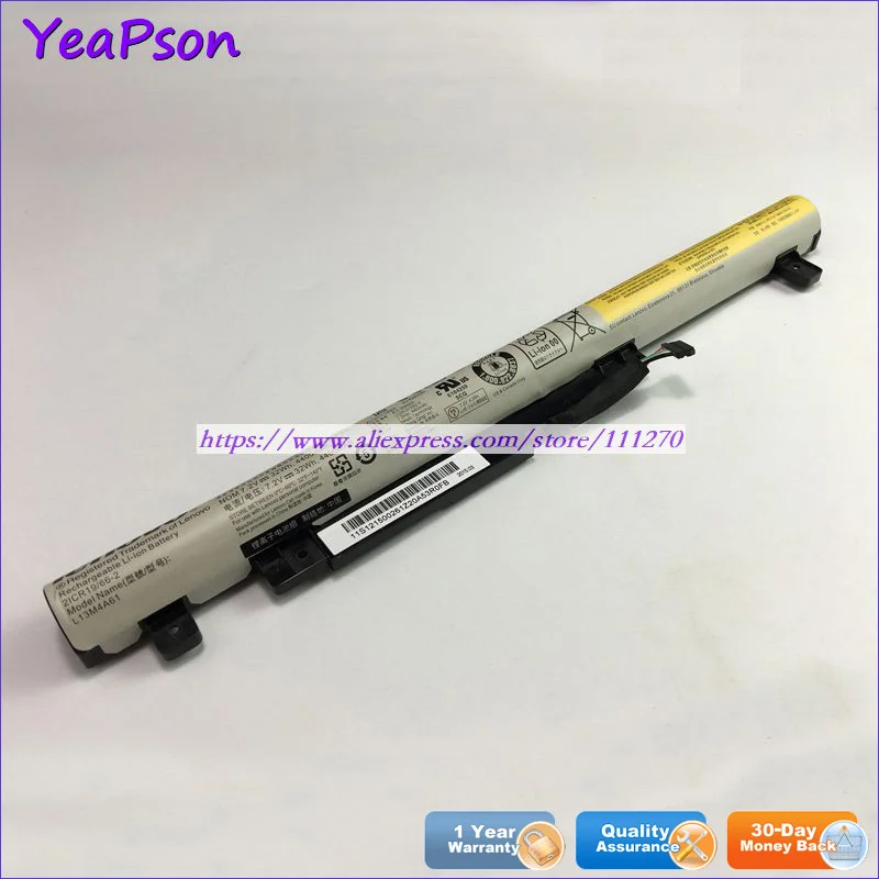 Yeapson 7 2 V 4400mAh настоящий L13M4A61 L13M4E61 L13S4A61 L13S4E61 Аккумулятор для ноутбука lenovo Flex 14