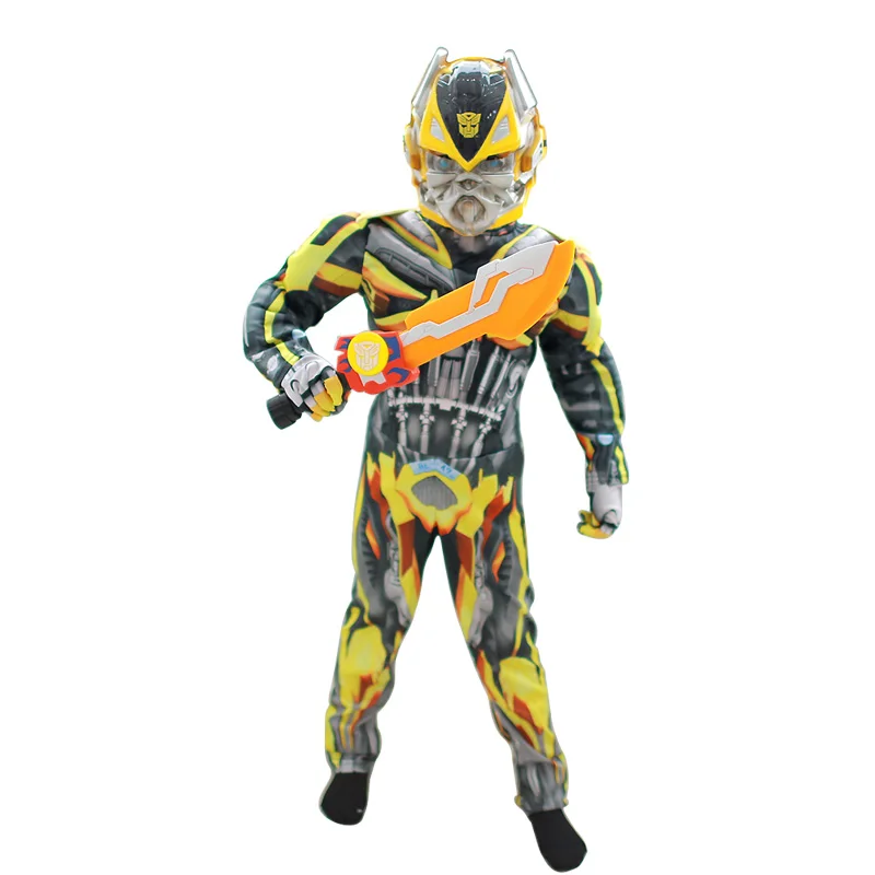 Детский карнавальный костюм на Хэллоуин для мальчиков детский трансформеров 4