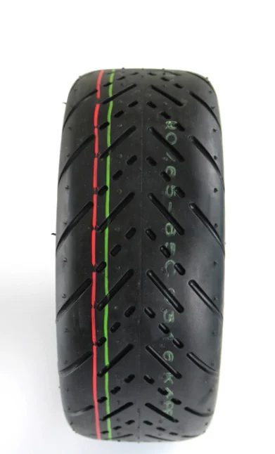 outer wheel Assembly Scooter 90/65-6.5 11inch Scooter Off-Road Tire Front Rear Tyres Wheel For 11inch Electronic Scooter - Цвет: outer wheel
