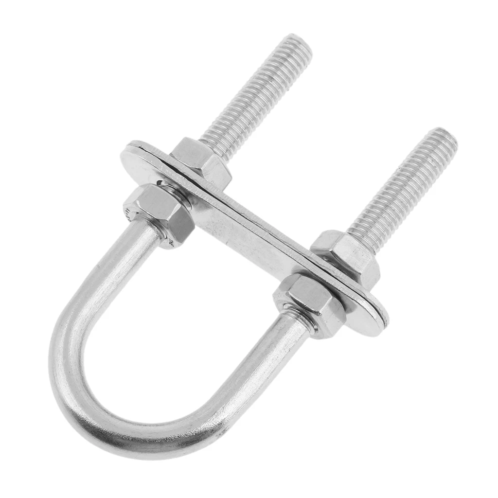 Нержавеющая сталь лодка морской лук/кормовой глаз сверхмощный u болт такелаж 7*90