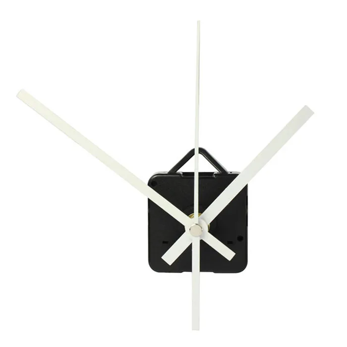 

Quartz Clock Movement Mechanism with Hook DIY Repair Parts White Hands