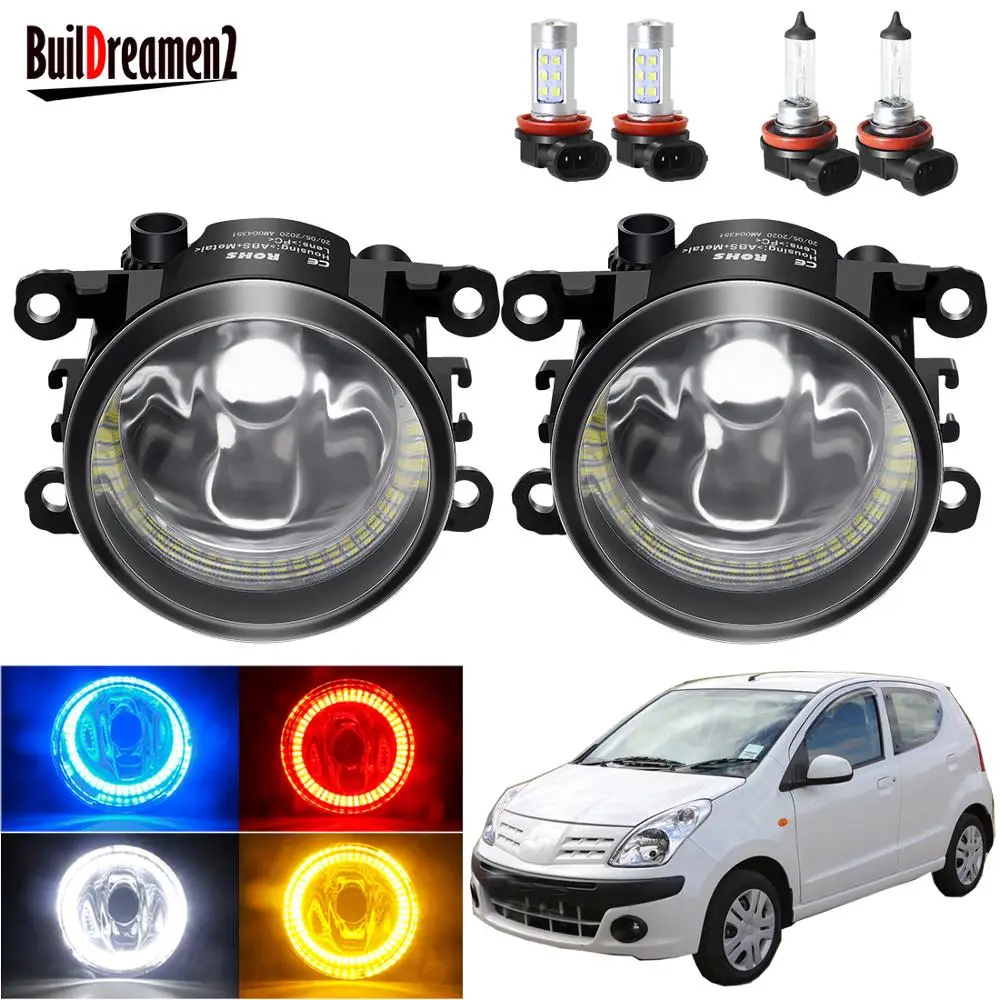 Противотумансветильник Angel Eye в сборе для Nissan Pixo UA0 Hatchback 2009 2013 противотуманные