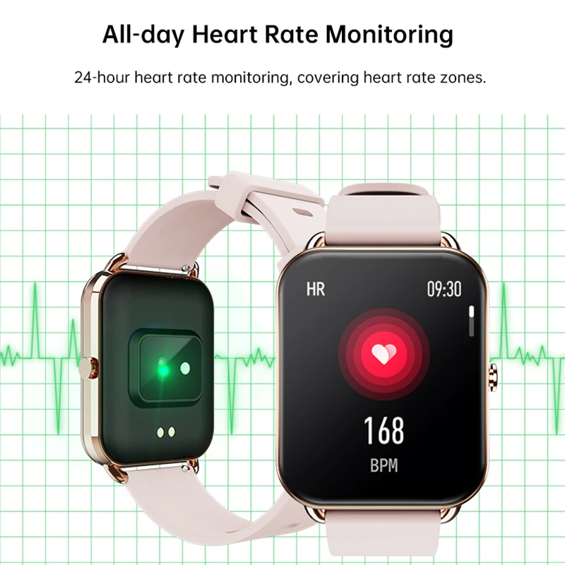 keshuyou g16 2021 smart watch women temperature full touch screen clock ladies men fitness watch for xiaomi apple phone gift free global shipping