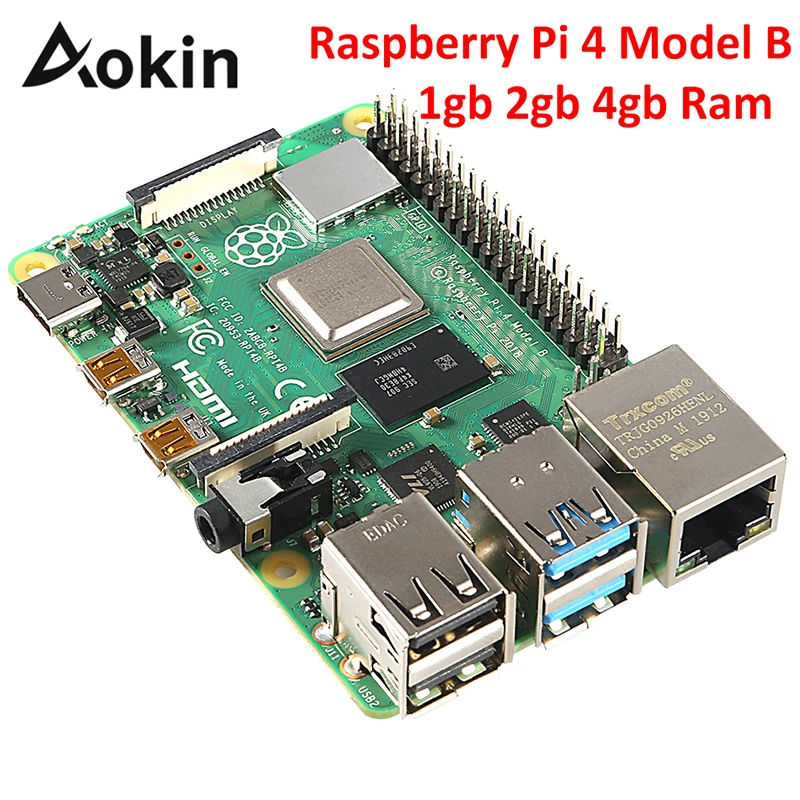 

Raspberry Pi 4 Model B 4gb 2gb 1gb Ram Bcm2711 Quad Core Cortex-a72 Arm V8 1.5ghz Support 2.4/5.0 Ghz Wifi Bluetooth 5.0