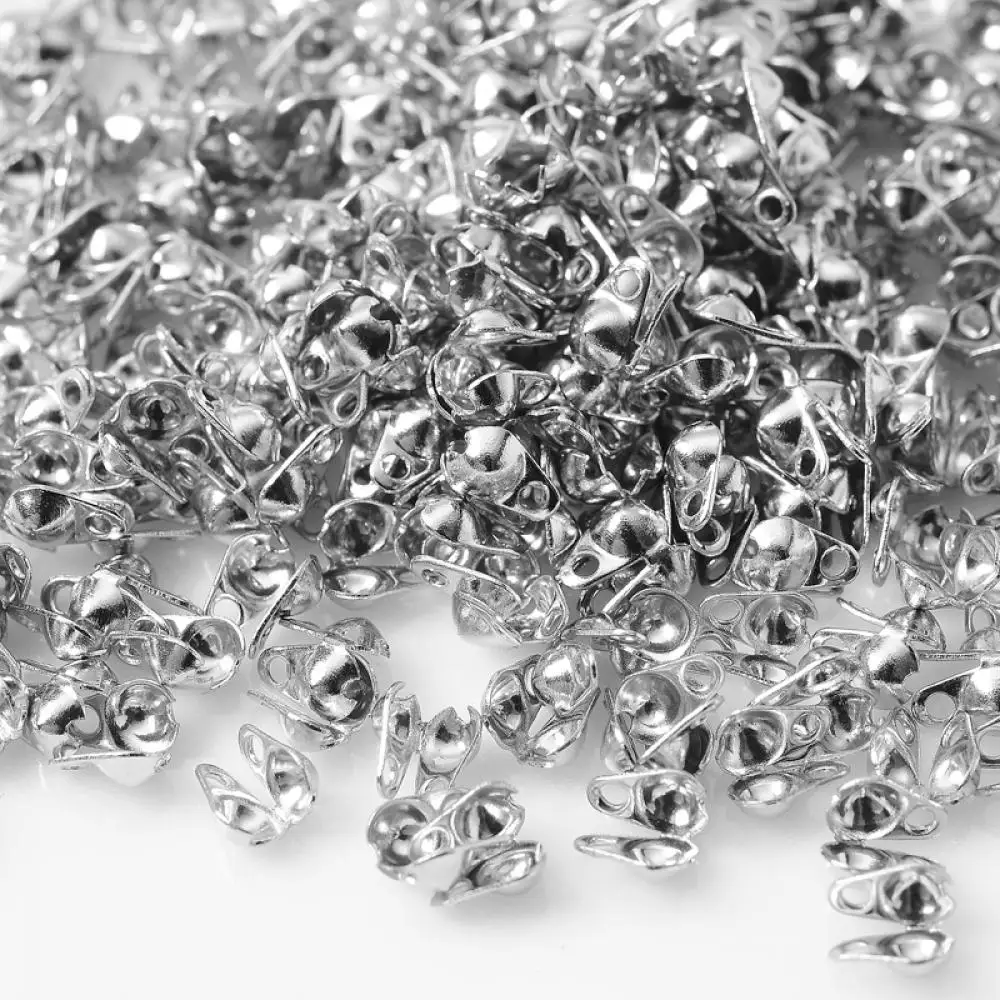 500 шт./пакет Соединительная застежка фитинг 2 мм Шариковая цепь обжимные