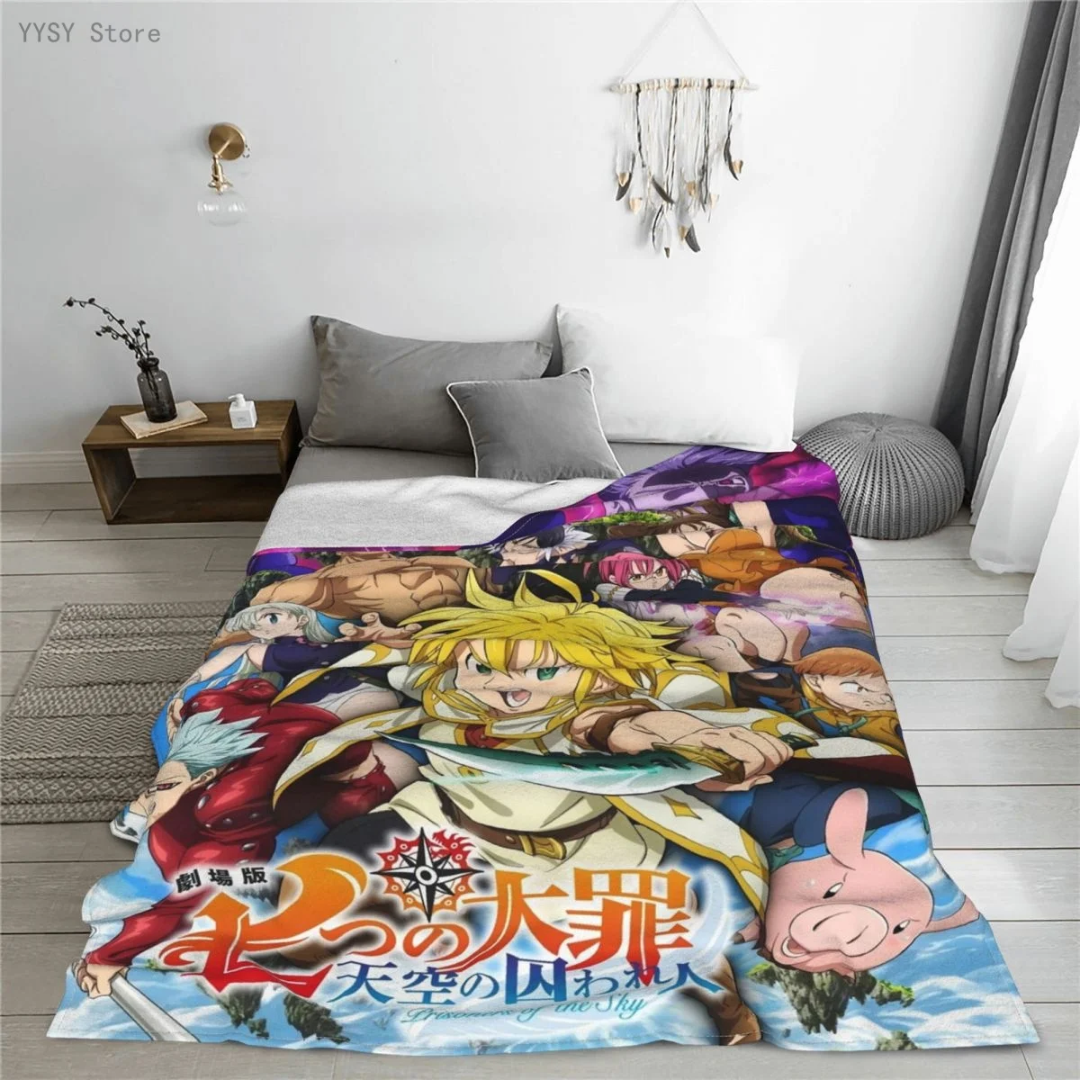 

Anime 3D printed Ultra-Soft Micro Fleece Blanket flannel throw Sherpa bedspread bedding sofa picnic fur soft blanket 300315102