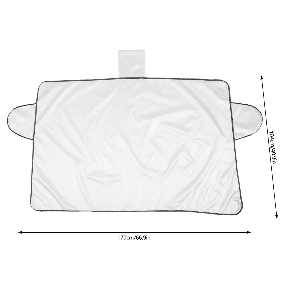 

Car Sunshade Cover Exterior Peotector Four Season Universal Dustproof Sun Shade Anti-UV Outdoor Covers Snow Ice Hail Waterproof