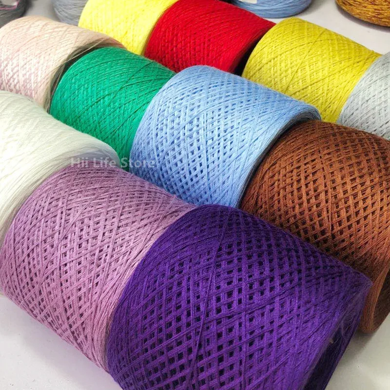 

250g 100% Organic Pure Cotton Yarn Single Color Group Soft Mercerized Cotton DIY Baby Sweater Hat Scarf Handmade Knitting Yarn