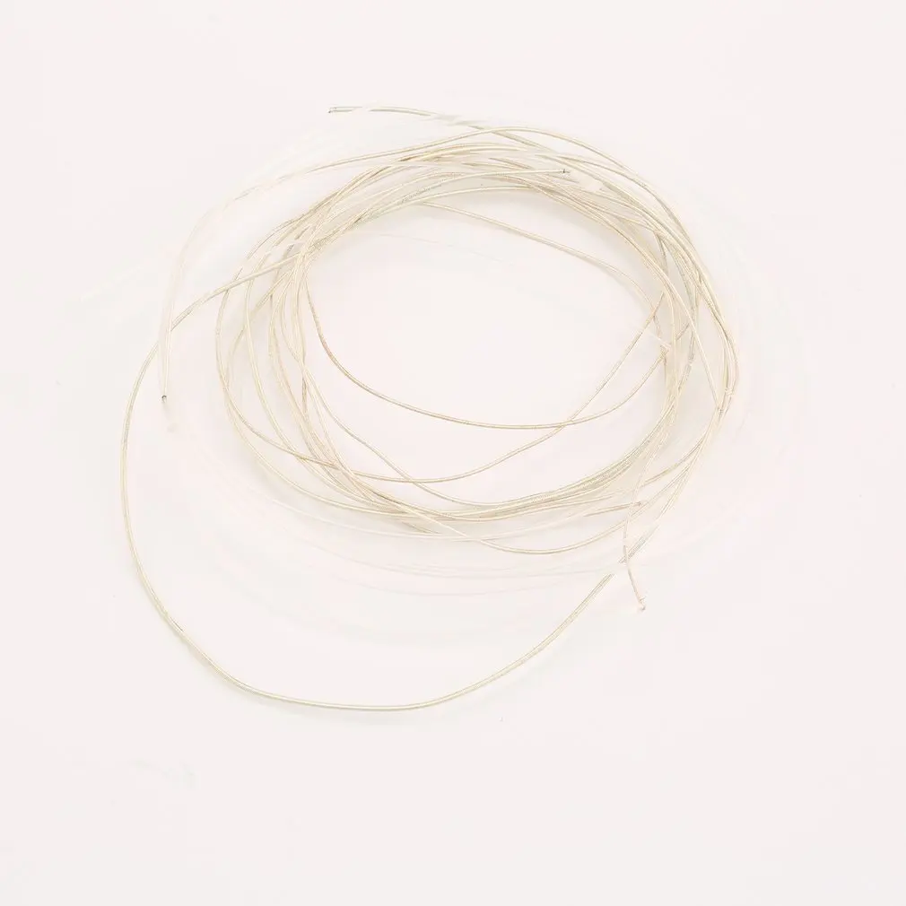 Высококачественные нейлоновые серебряные струны для гитары 6 шт. 1 м E B G D A