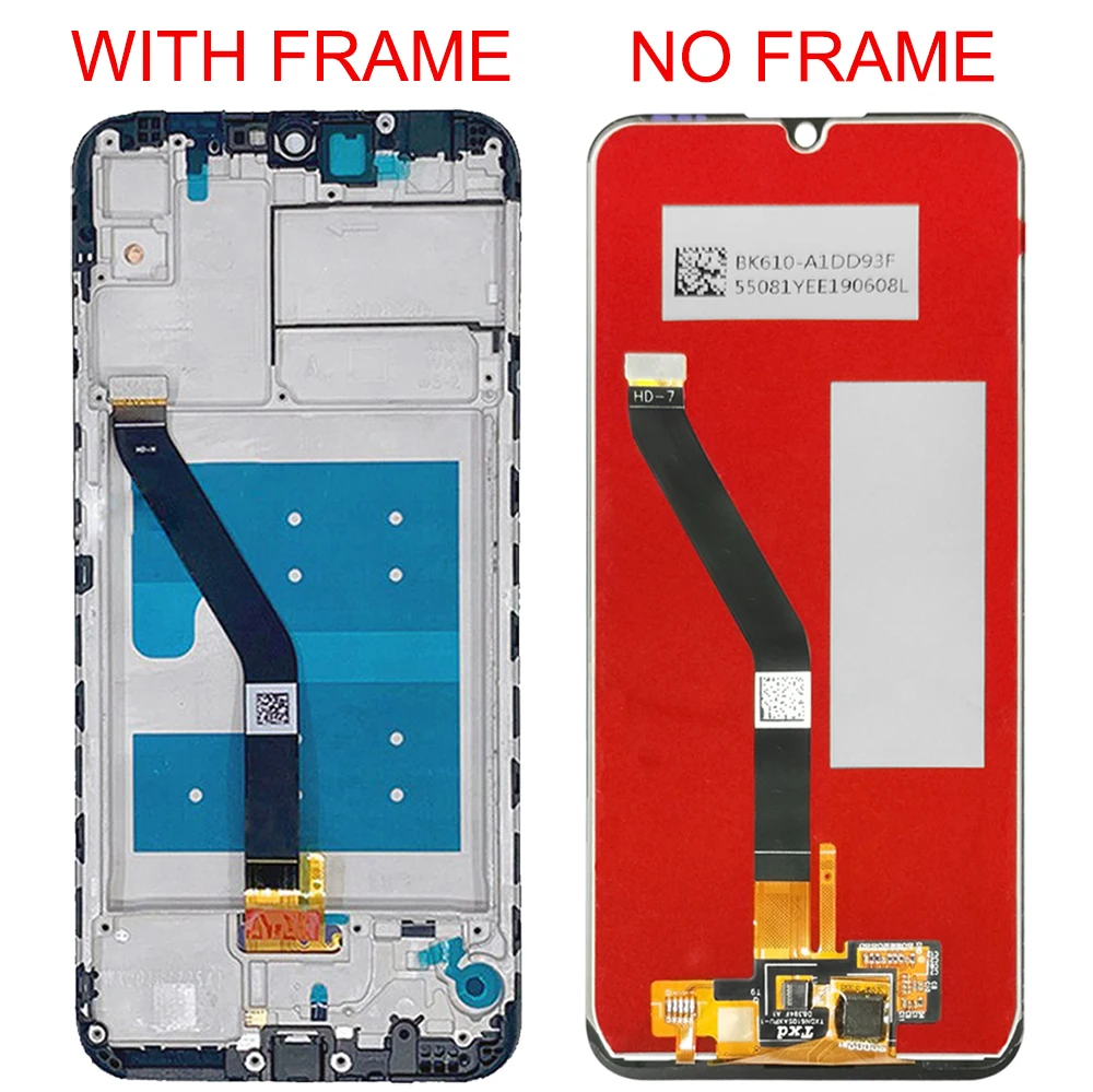 Оригинальный дисплей 6 09 дюйма для Huawei Honor 8A ЖК JAT L29 сенсорный экран с дигитайзером