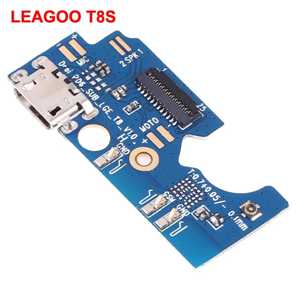 Оригинальный LEAGOO S8/T8S/M11/S11 плата с зарядным портом ремонт usb зарядная док станция