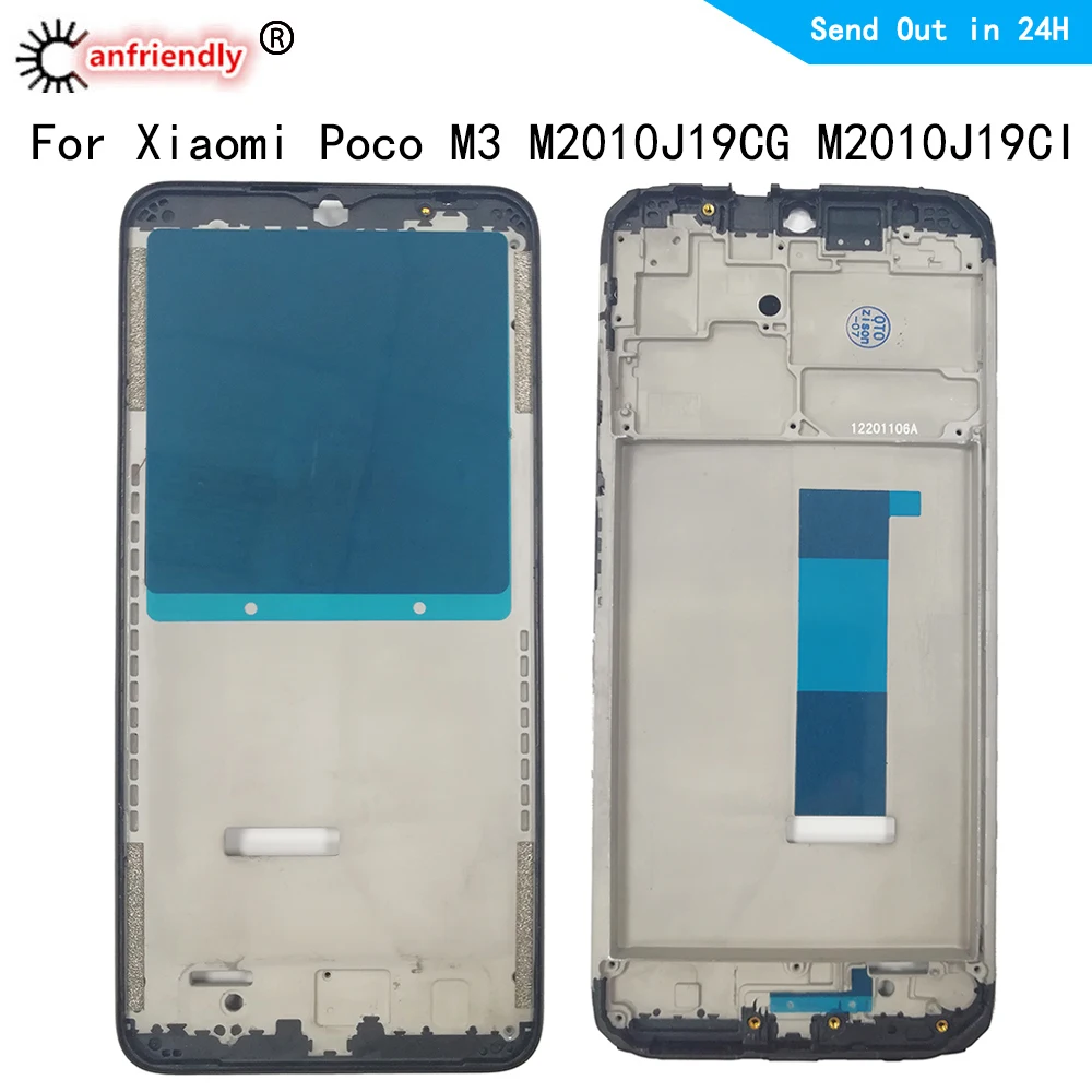 

Средняя рамка для Xiaomi Poco M3 M2010J19CG M2010J19CI средняя рамка Корпус Крышка панель Лицевая панель