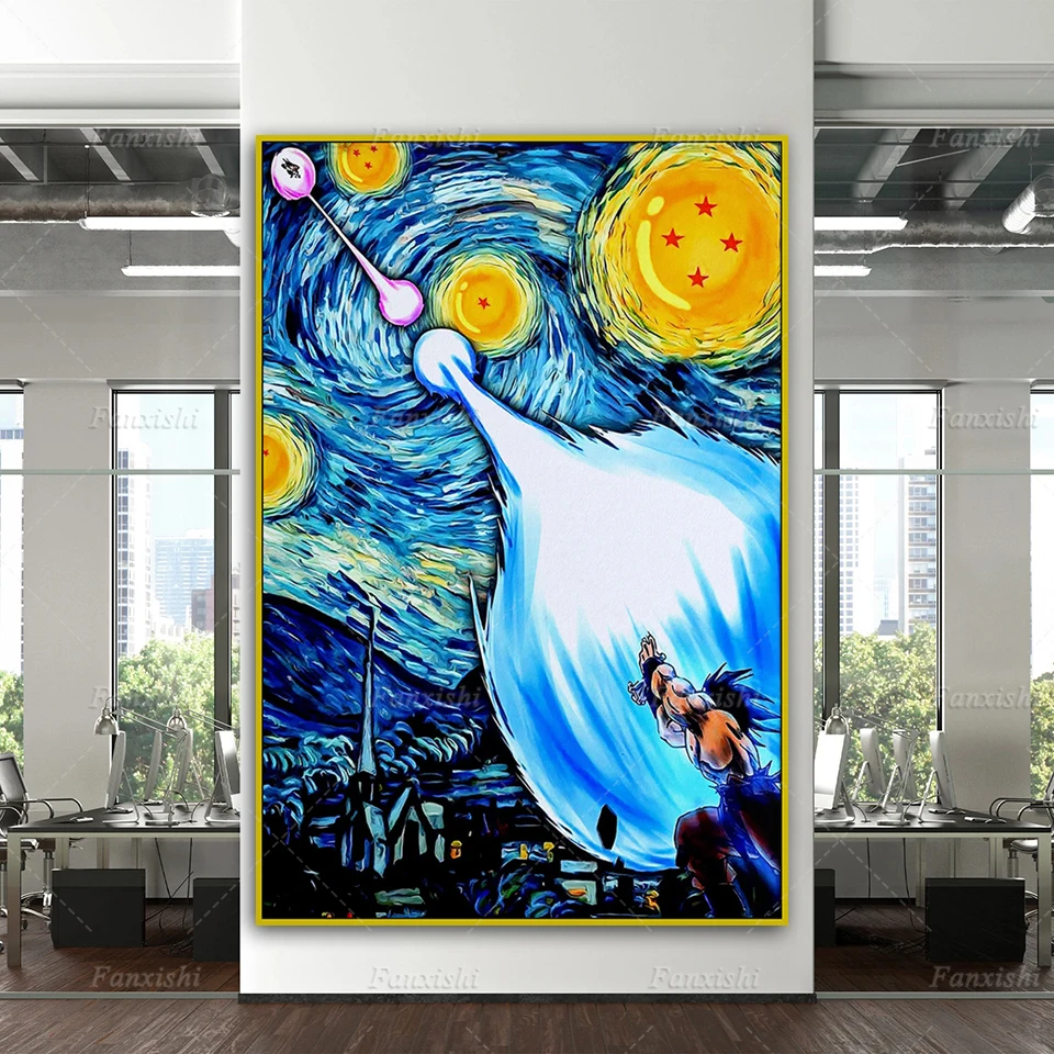 

Japanese Anime Dragon Ball Goku Movie Posters And Prints Wall Art Canvas Picture Home Decor Pictures Modern Living Room Cuadros