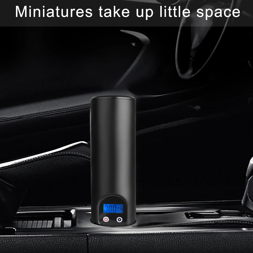 Comprar Inflador Eléctrico Portátil De 150PSI, Bomba Digital LCD De Mano Para Bicicleta Y Coche, Linterna LED, Compresor De Aire Automático, Bombas Para Bicicleta