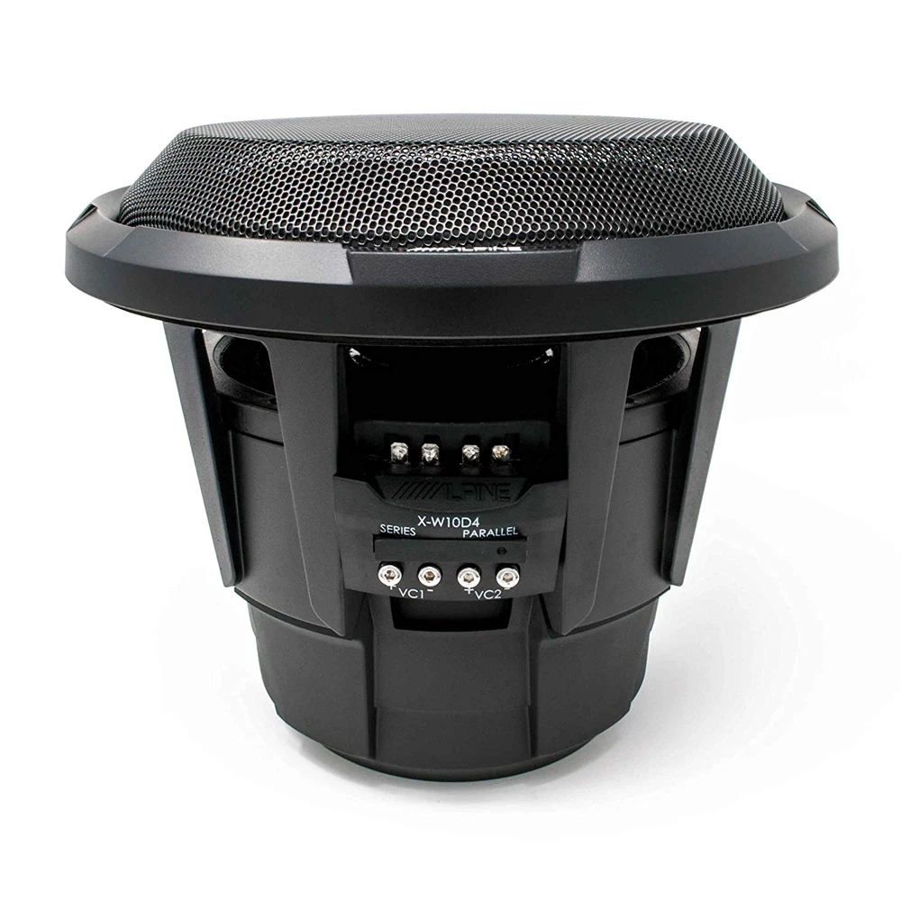 Автомобильный сабвуфер ALPINE X-W10D4 10&quot 25 см черный |