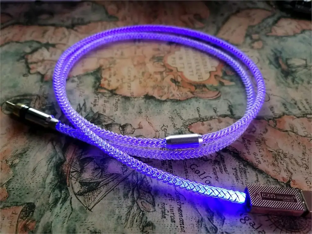 Гибкие кабели из Паракорда с RGB светильник кой для геймеров механическая