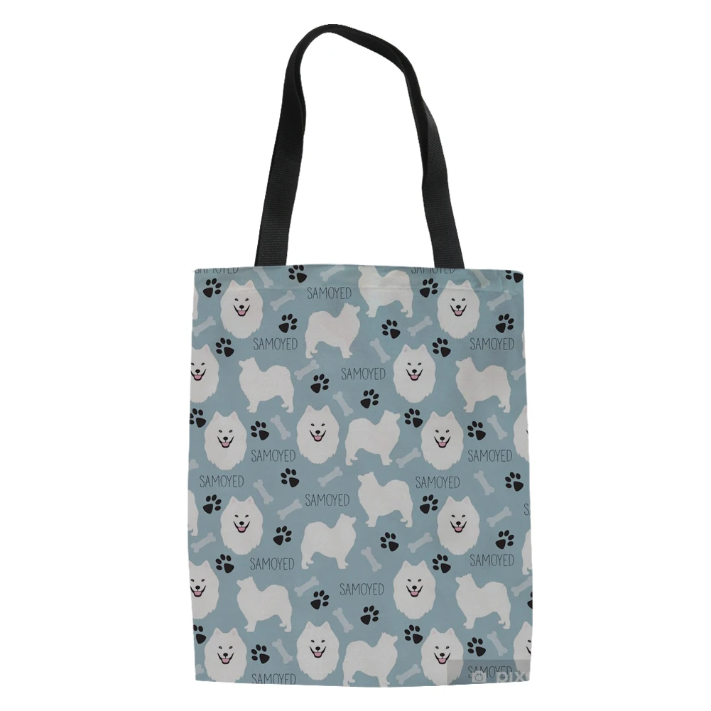 

Холщовые сумки для покупок Ленивец с принтом, женская сумка на плечо Shih Tzu, Повседневная летняя пляжная сумка-тоут, Индивидуальная сумка для ...