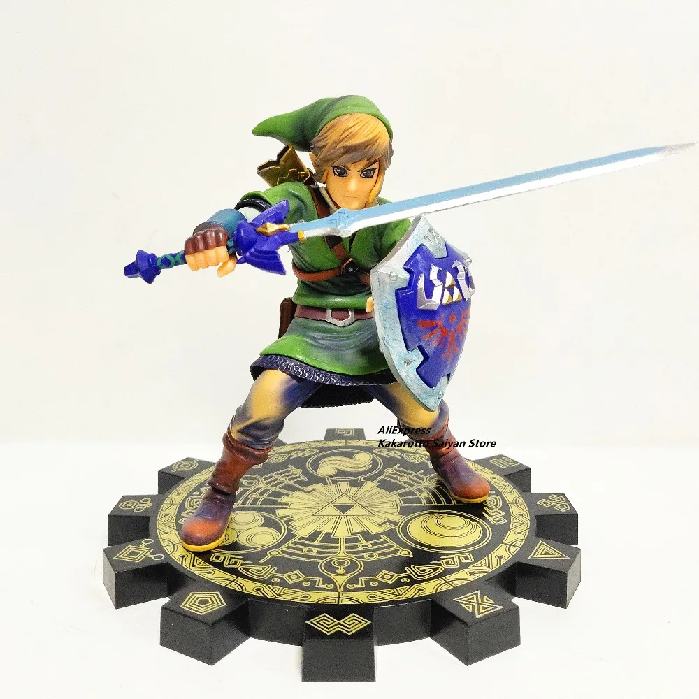 Zelda Skyward меч ПВХ фигурка 1/7 Аниме игра игрушка Zelda ссылка фигурка Коллекционная модель игрушки