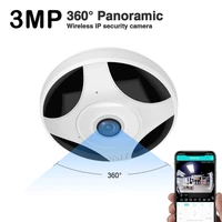 360 3mp wifi ip panoramic camera fisheye hd 1080p wireless mini p2p ir night vision home cctv security surveillance
