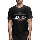 Мужские креативные футболки Legion (dark) с испанским легионом, футболка с коротким рукавом и круглым вырезом, Подарочная одежда из чистого хлопка
