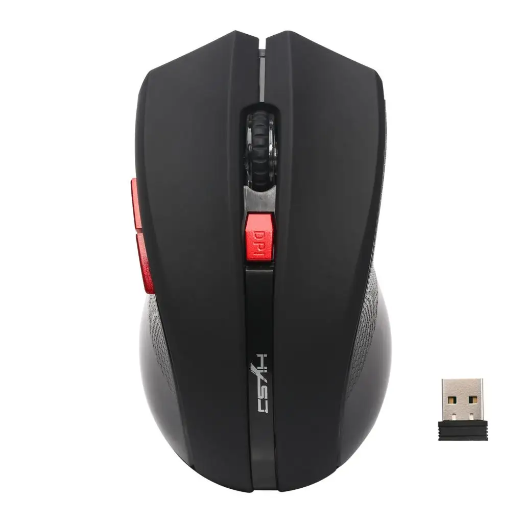 USB беспроводная мышь с 6 кнопками 2 4 ГГц оптическая Регулируемая 2400DPI игровой офис