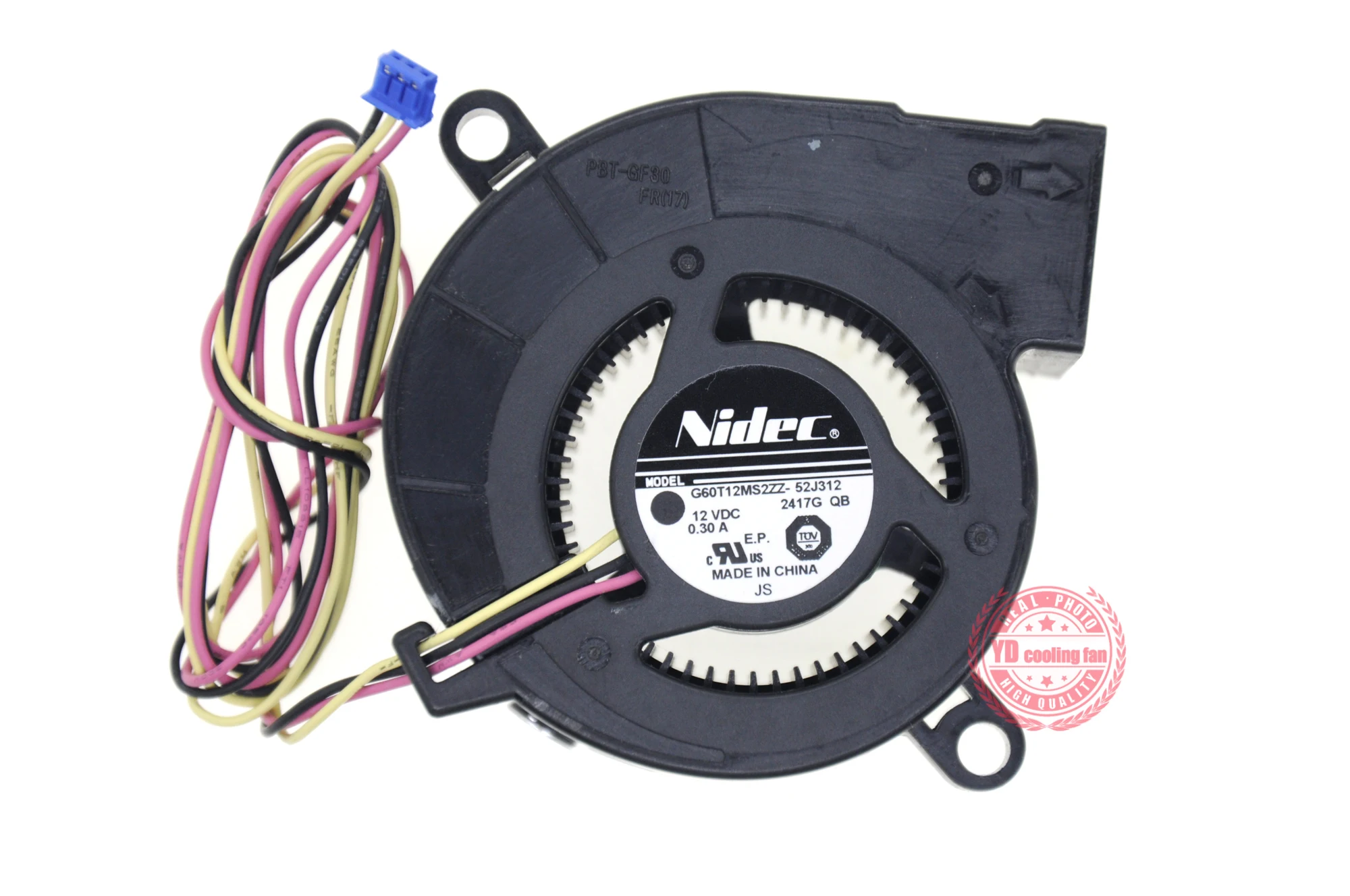 Новый охлаждающий вентилятор проектора NIDEC G60T12MS2ZZ 52J312 12V 0.30A 6025 6 см|projector cooling