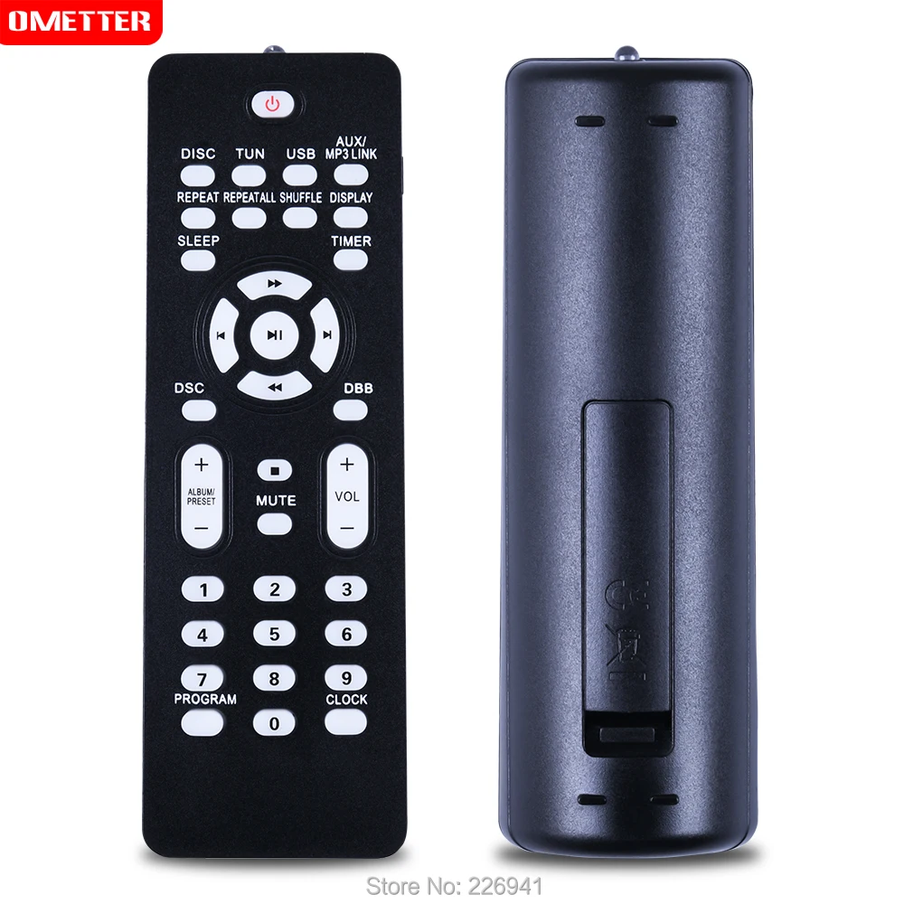 

Пульт дистанционного управления RC2023637 01 для стереосистемы Philips FWM387 FWM387 / 12 FWM387 12